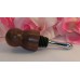 Hand Crafted / Turned Eastern Walnut Wood Wine Bottle Stopper Great Gift #7